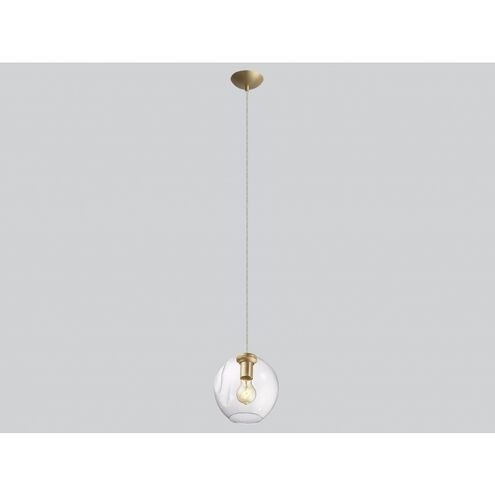 Fairfax Ave. 1 Light 8 inch Matte Chrome Pendant Ceiling Light