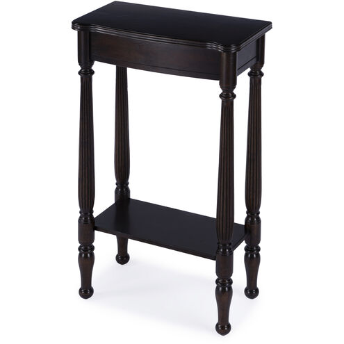 Masterpiece Whitney  18 X 9 inch Rubbed Black Console/Sofa Table