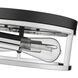 Canada 2 Light 12 inch Black and Chrome Flush Mount Ceiling Light