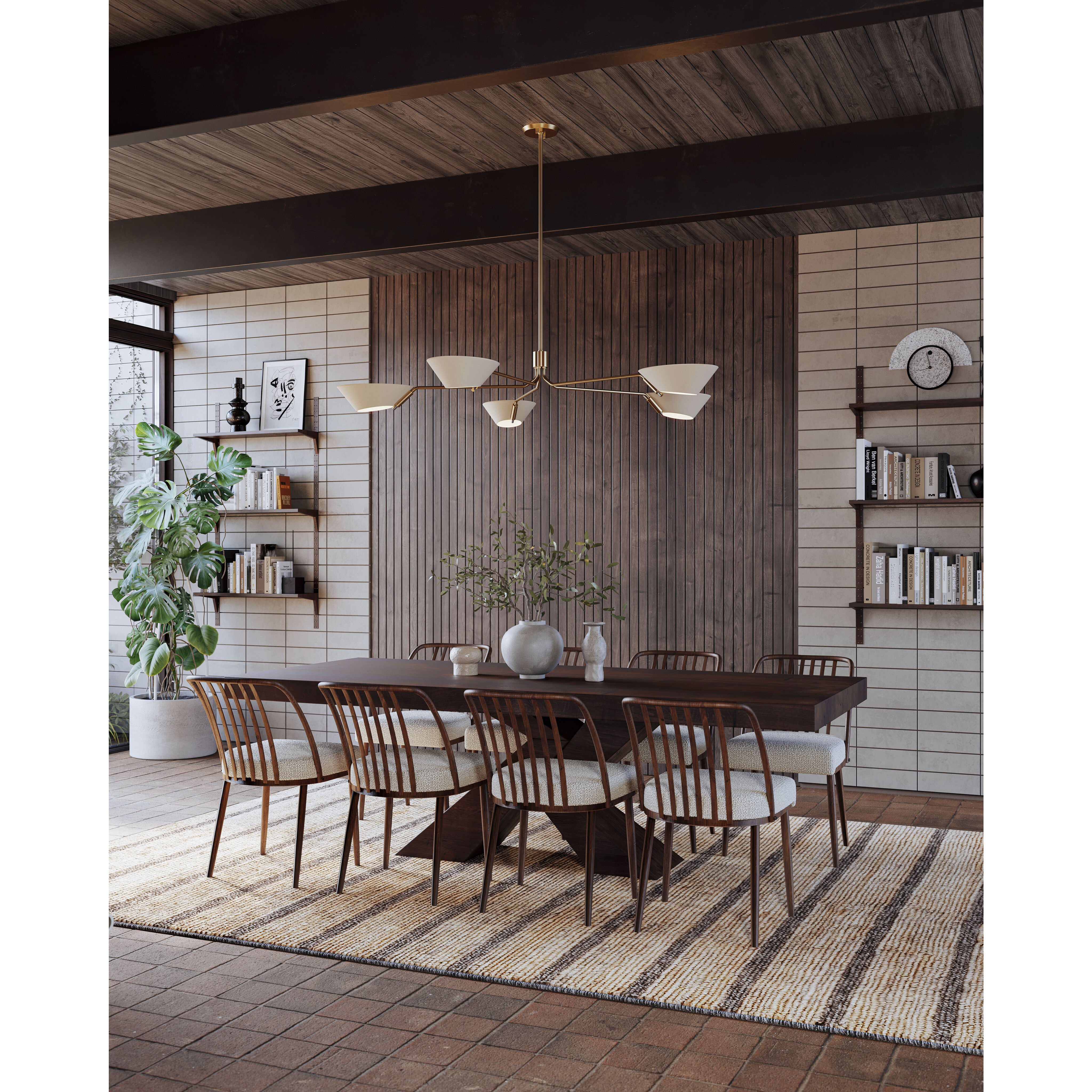 Sacramento 5 Light 64 inch Patina Brass/Soft Sand Chandelier Ceiling Light 