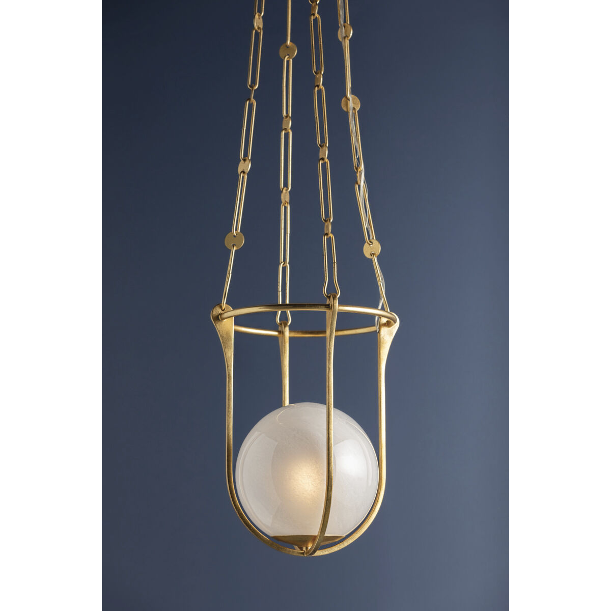 Verbank 1 Light 13.75 inch Vintage Gold Leaf Indoor Lantern Ceiling Light
