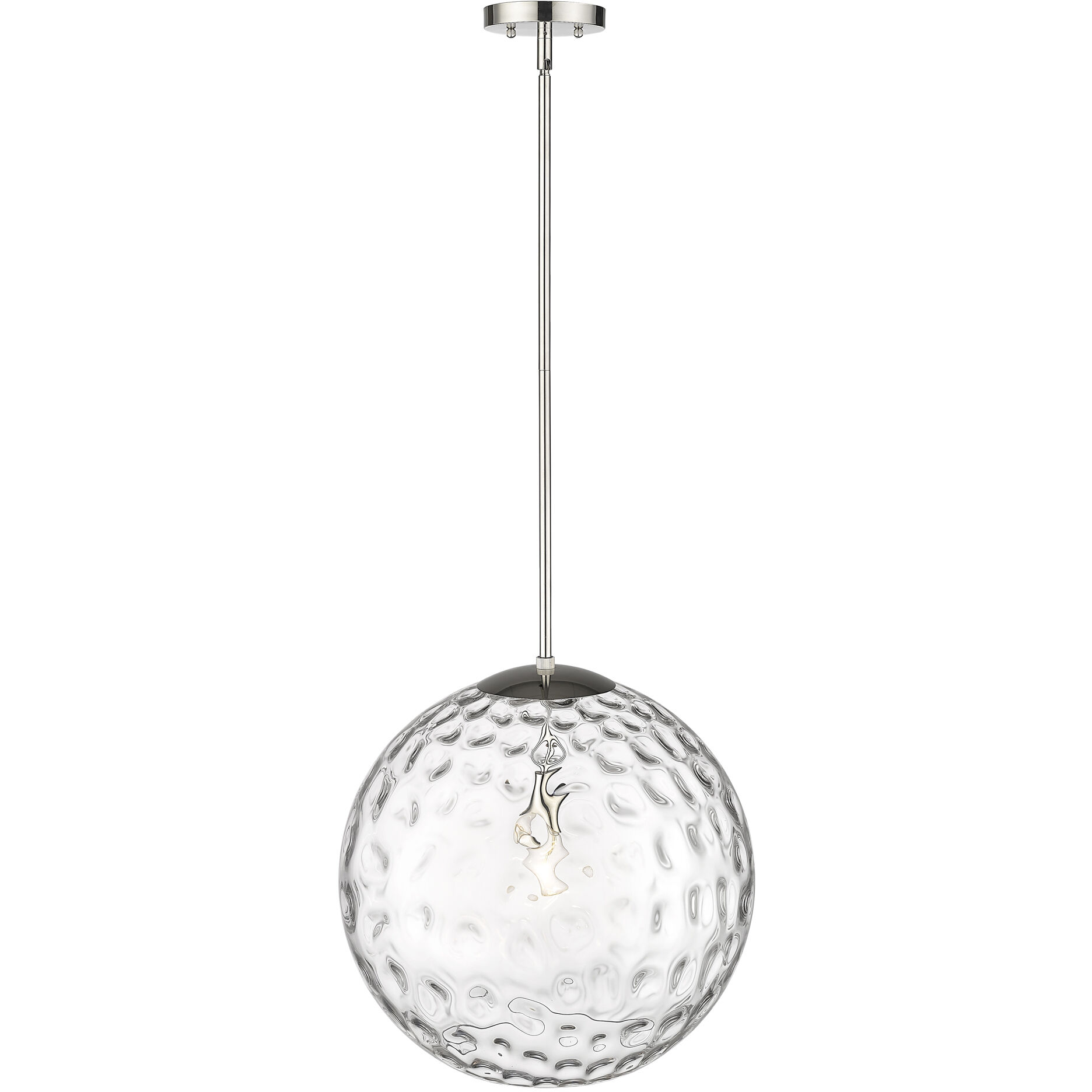 Mackenzie 1 Light 18 inch Polished Nickel Pendant Ceiling Light