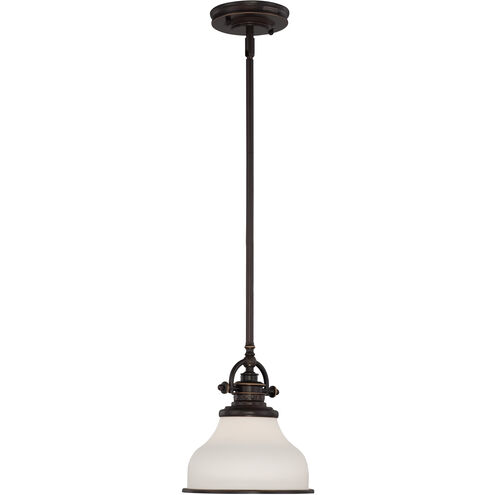 Grant 1 Light 8 inch Palladian Bronze Mini Pendant Ceiling Light