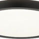 Helix LED 19.38 inch Matte Black Flush Mount Ceiling Light