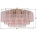 Addis 16 Light 32 inch Aged Brass Flush Ceiling Light in Spring
