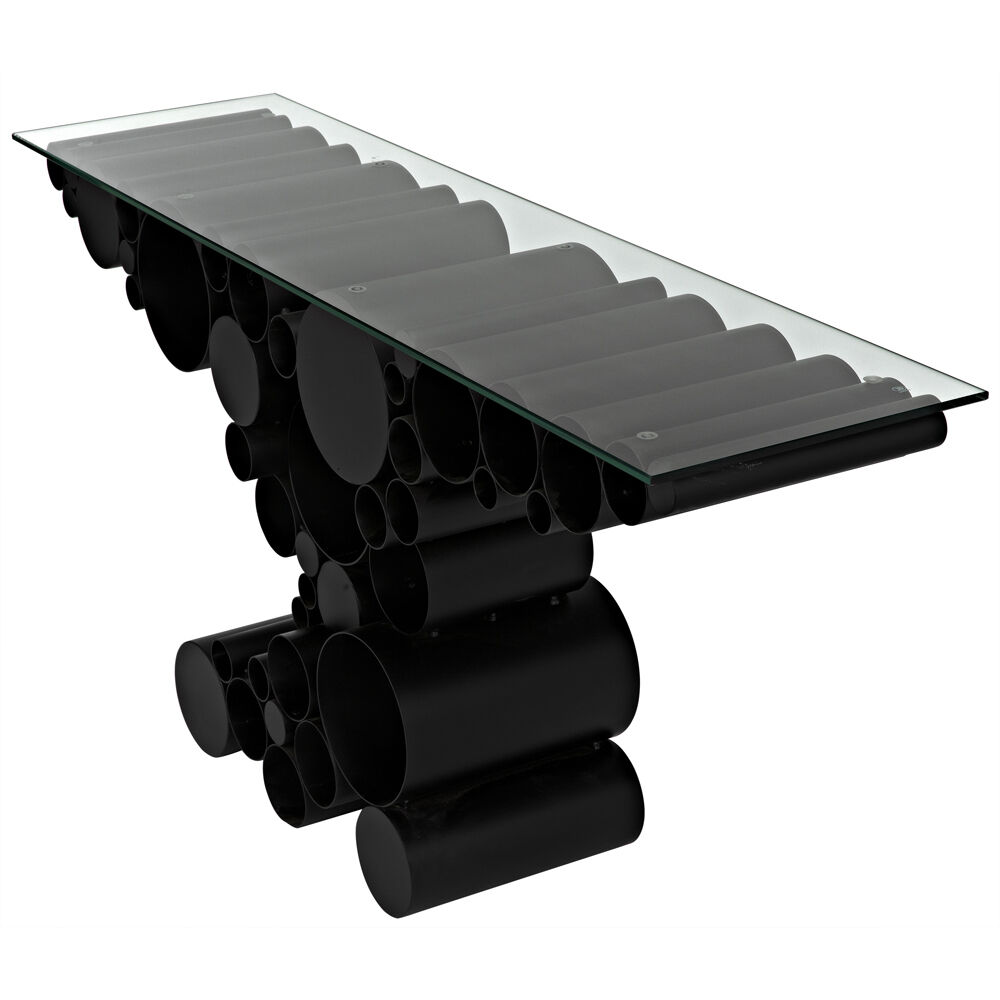 Paradox 60 X 16 inch Matte Black Console