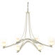 Ribbon 6 Light 38.5 inch Sterling Chandelier Ceiling Light, Oval