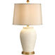 Wildwood 29 inch 100 watt Art Glaze Table Lamp Portable Light