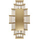Waldorf Wall Sconce Wall Light in Aged Brass