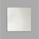 Cadre 30 X 30 inch Brushed Nickel Backlit Wall Mirror