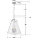 Voss 4 Light 15.25 inch Polished Nickel Pendant Ceiling Light