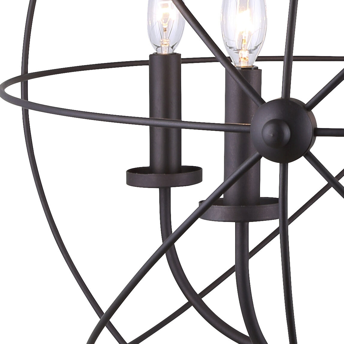 Madison 5 Light 25 inch Oil Rubbed Bronze Chandelier Ceiling Light