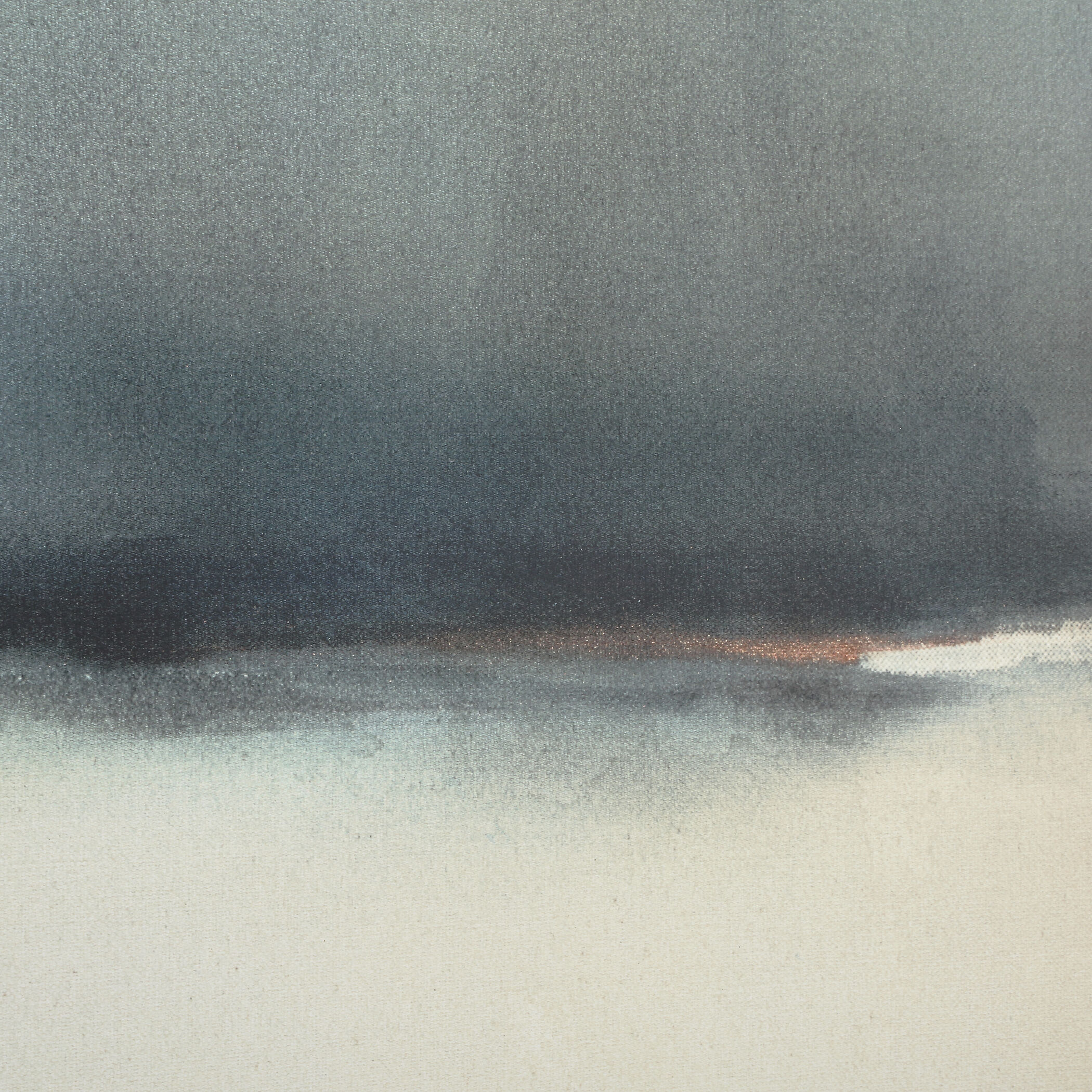 Deep Rains 65.38 X 35.38 inch Framed Abstract Print