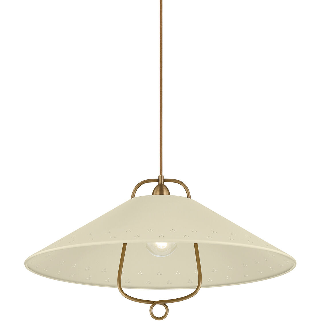 Pawley 1 Light 23.5 inch Historic Bronze/Soft Sand Pendant Ceiling Light
