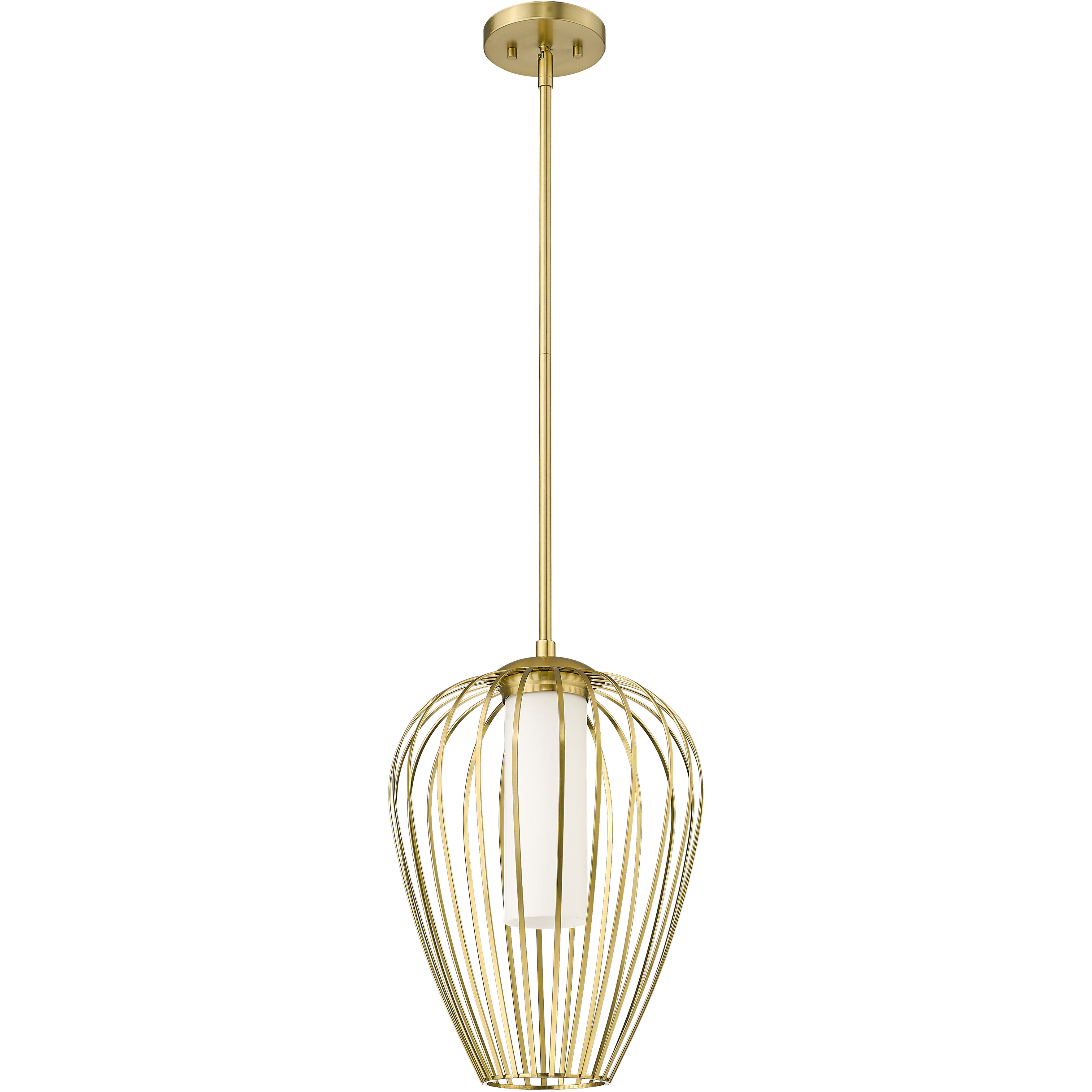 Savanti 1 Light 12 inch Modern Gold Pendant Ceiling Light