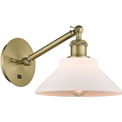 Ballston Orwell 1 Light 8 inch Antique Brass Sconce Wall Light