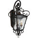 Great Outdoors Brixton Ivey 3 Light 13.25 inch Terraza Village Aged Patina Outdoor Lantern in Terra Villa Aged Patina, The Great Outdoors