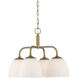 Dorinda 4 Light 18 inch Brushed Champagne Brass Pendant Ceiling Light