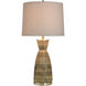 Timber 31.5 inch 150.00 watt Brown Brushed Table Lamp Portable Light