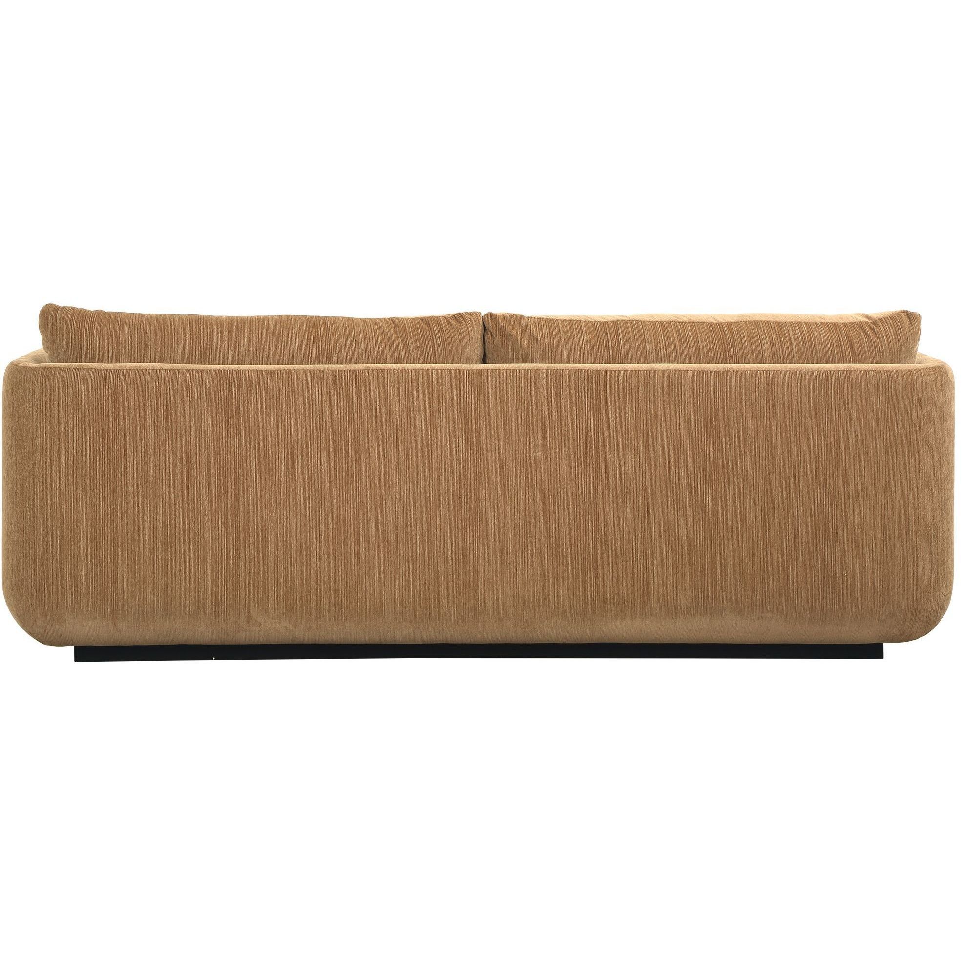 Abound Textured Ginger Chenille Sofa