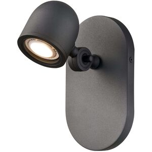 Pond Inlet 1 Light 7.75 inch Black Outdoor Sconce