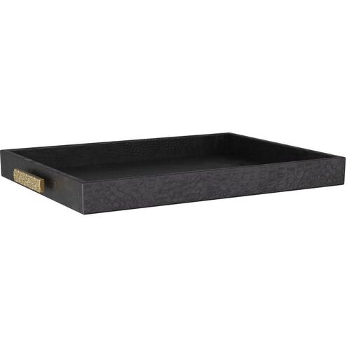 Gavin 24 X 2.5 inch Black Tray