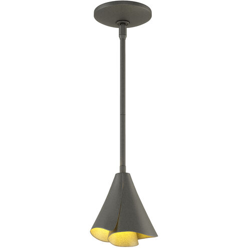 Mobius 1 Light 5 inch Natural Iron Mini Pendant Ceiling Light