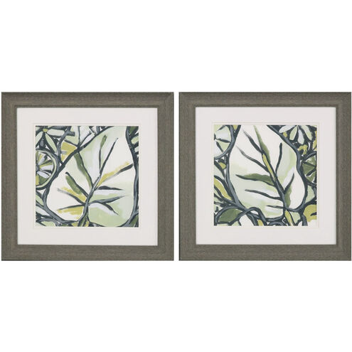 Fauvist Tropical Green Framed Art