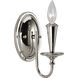 Identity 1 Light 5 inch Polished Nickel Wall Sconce Wall Light