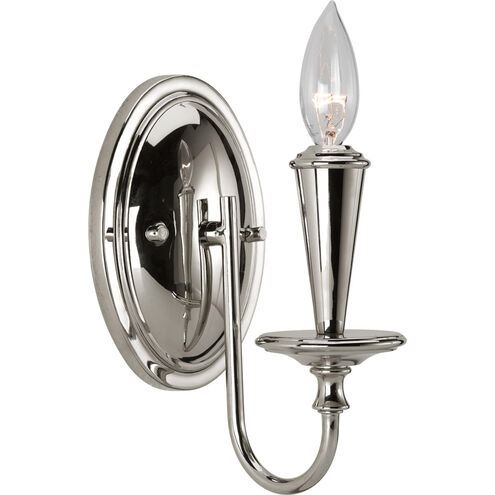 Identity 1 Light 5 inch Polished Nickel Wall Sconce Wall Light