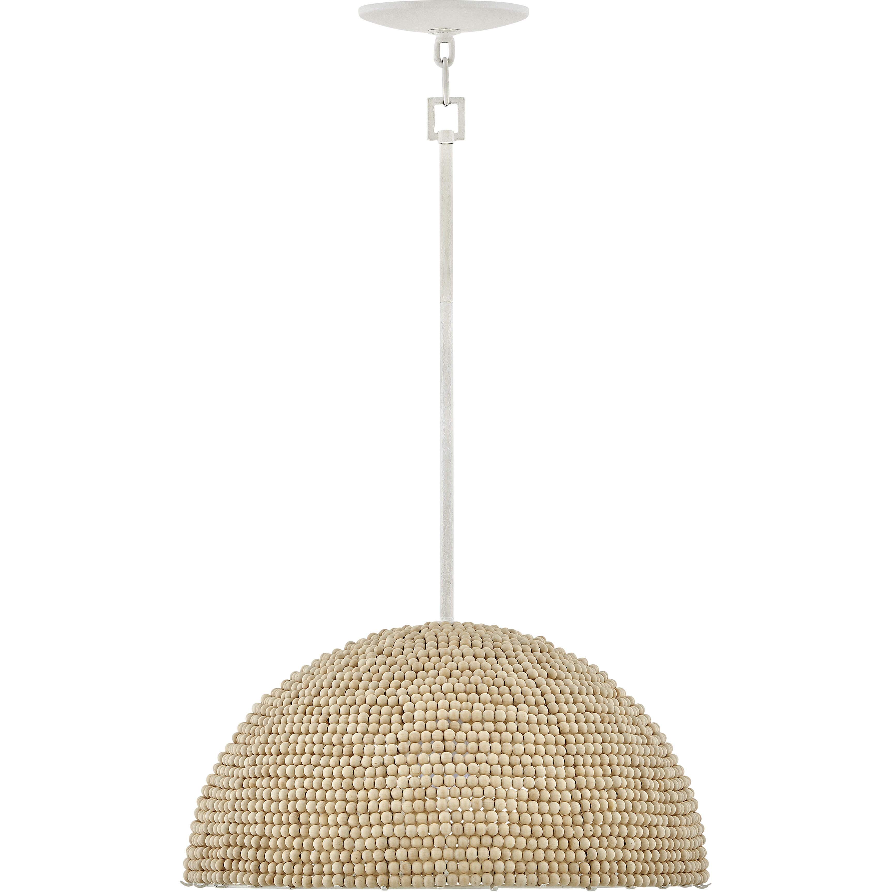 Dalia 1 Light 20 inch Textured Plaster Pendant Ceiling Light, Pendant