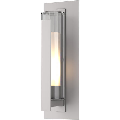 Vertical Bar 1 Light 23.5 inch Coastal Burnished Steel Outdoor Sconce, Large