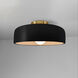 Radiance Collection - Spire Semi-Flush Ceiling Light, Form+Finish+Function