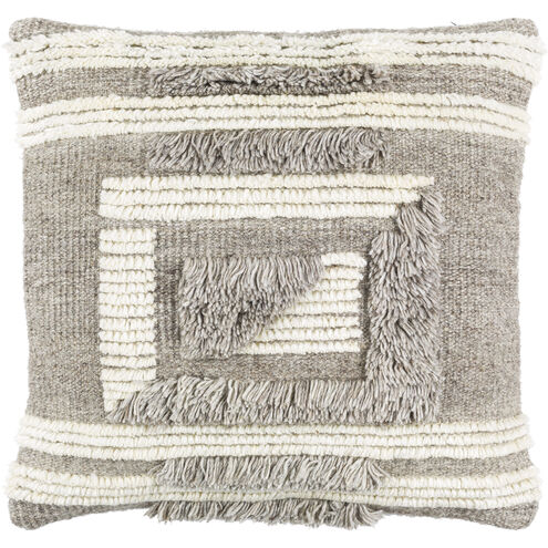 Baracoa 20 inch Gray Pillow Kit in 20 x 20, Square