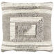 Baracoa 18 inch Gray Pillow Kit in 18 x 18, Square