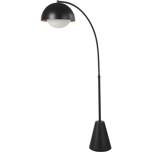 Cooke 65 inch 60 watt Matte Black Floor Lamp Portable Light