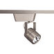 H Series 1 Light 120 Brushed Nickel Track Head Ceiling Light in H Track