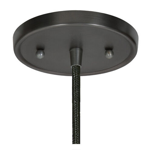 Grand Central 1 Light 6 inch Gun Metal Flush Mount Ceiling Light