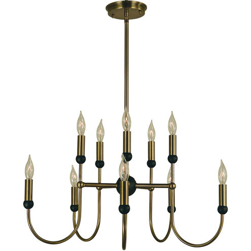 Nicole 10 Light 25.00 inch Mini Chandelier