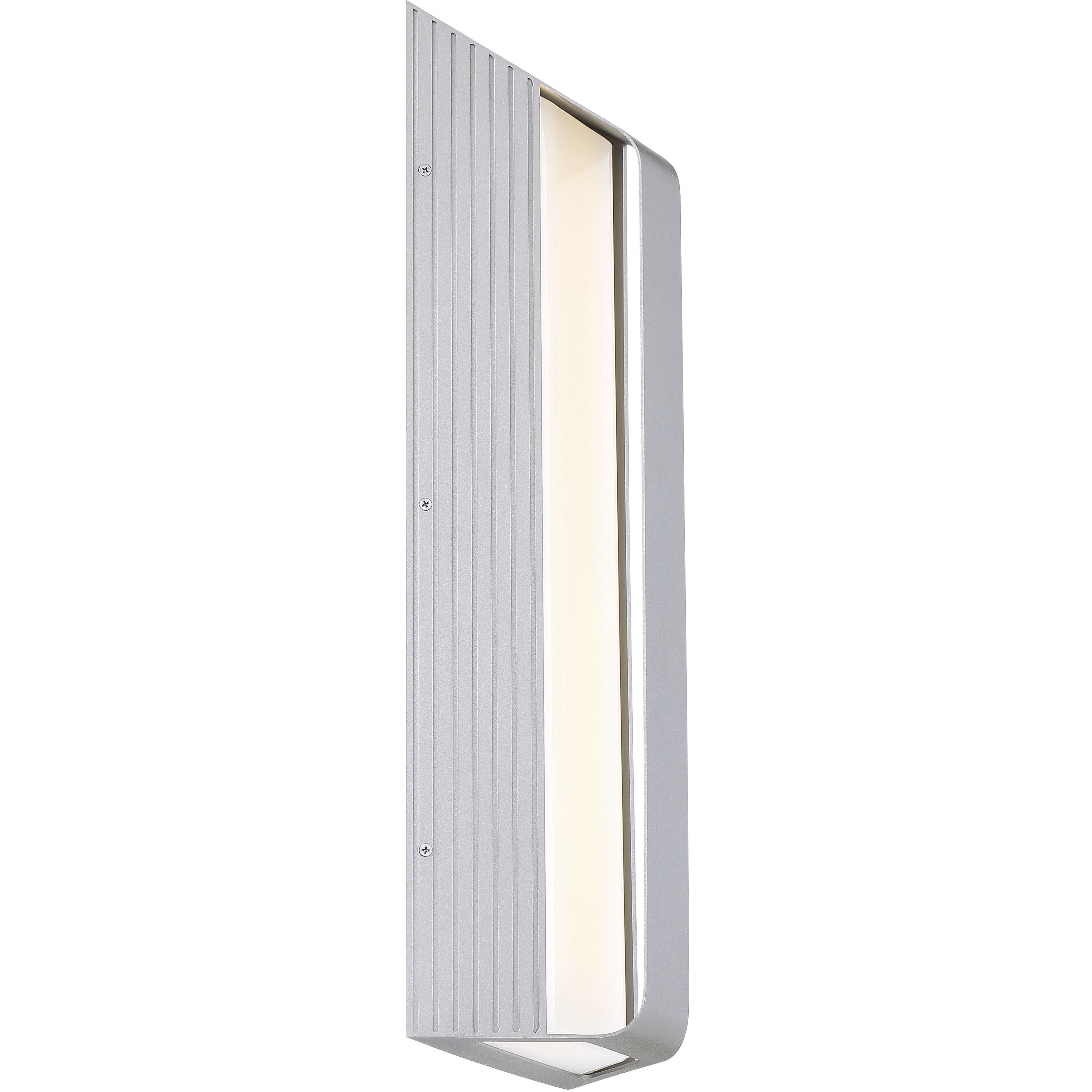 Launch LED 7.5 inch Sand Silver Wall Sconce Wall Light, Outdoor