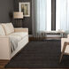 Ganges 130 X 94 inch Black Rug in 8 x 11