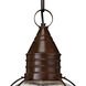 Cape Cod LED 11 inch Sienna Bronze Outdoor Hanging Lantern