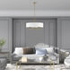 Edinburgh 5 Light 23 inch Antique Brass Pendant Chandelier Ceiling Light