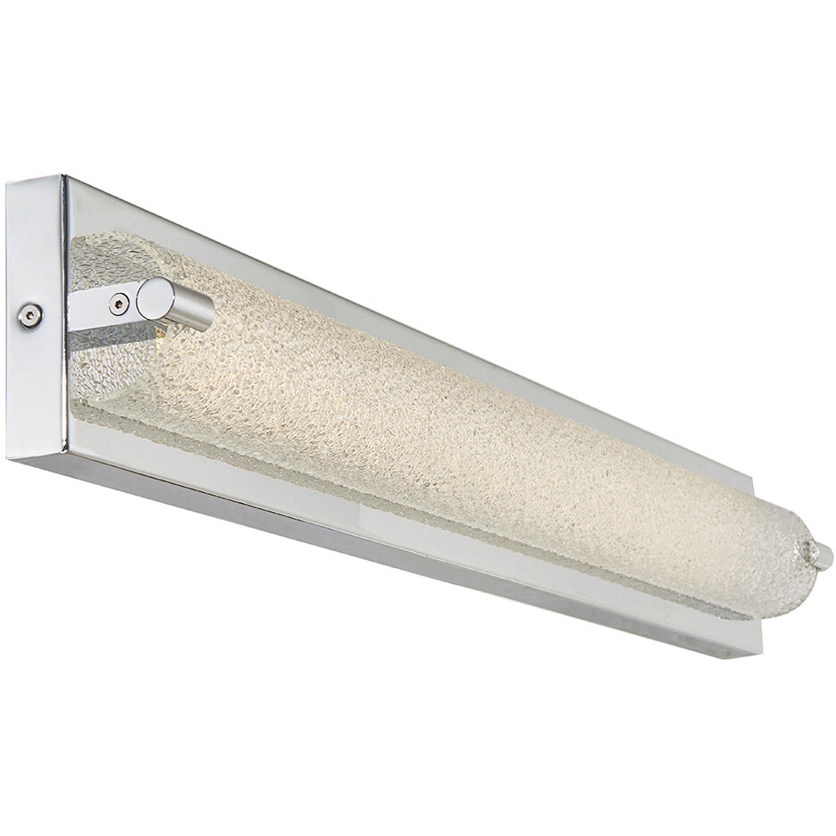 Veil LED 28.3 inch Chrome Bath Vanity Light Wall Light