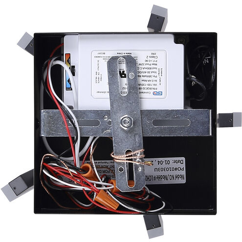 Yavin LED 13.13 inch Black Chandelier Ceiling Light