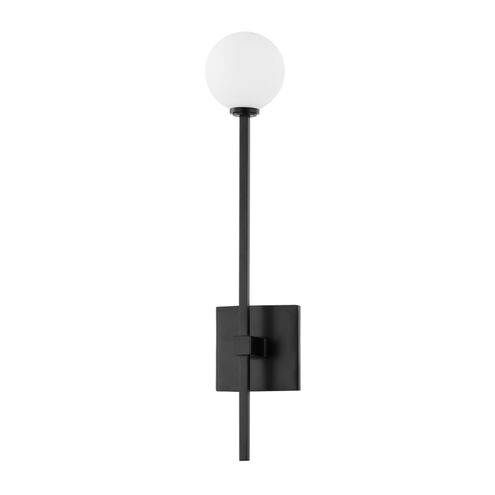 Pellar LED 5 inch Black Brass Wall Sconce Wall Light