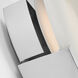 Kelly Wearstler Melange LED 9.75 inch Polished Nickel Sconce Wall Light