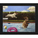 Pool Party II 11 X 9 inch Non-Glass Framed Art, Propac