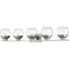 Osono LED 41.1 inch Brushed Nickel Vanity Wall Light