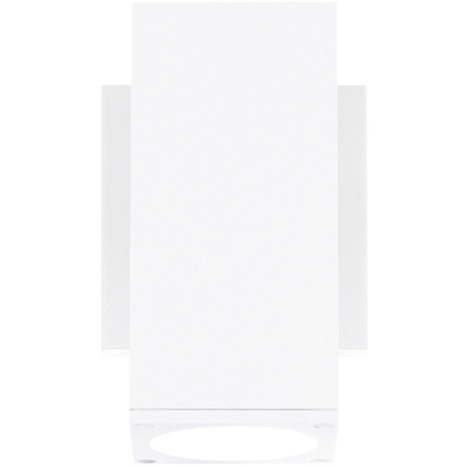 Cubix LED 6.75 inch White Outdoor Wall Lighting in 3000K, WAC Limited